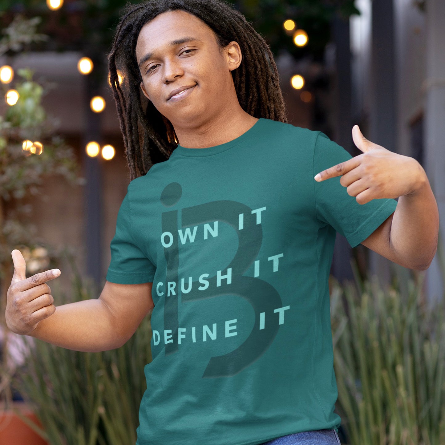 Own it, Crush it, Define it Unisex Premium Triblend Short Sleeve Tee